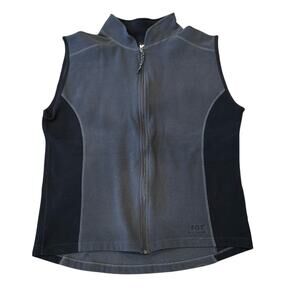 Helly Hansen Women's Fleece Vest Charcoal Gray Black Size XL
